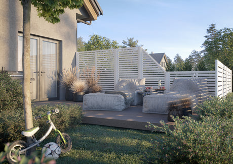 Aitaelelementti 'Nina3' (900x1800/900) terassin näkösuoja