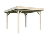 Lenna Gazebo M (3x3m | 8,3m² | 120x120mm) Tasakattoinen paviljonki