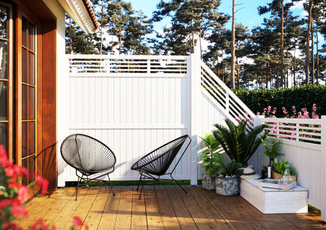 Aitaelelementti 'Reena6' (1800x1500) terassin näkösuoja