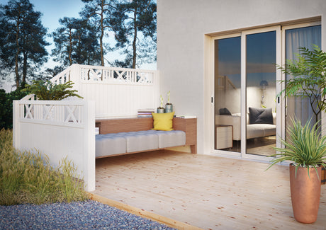 Aitaelelementti 'Karina6' (1800x1500) terassin näkösuoja