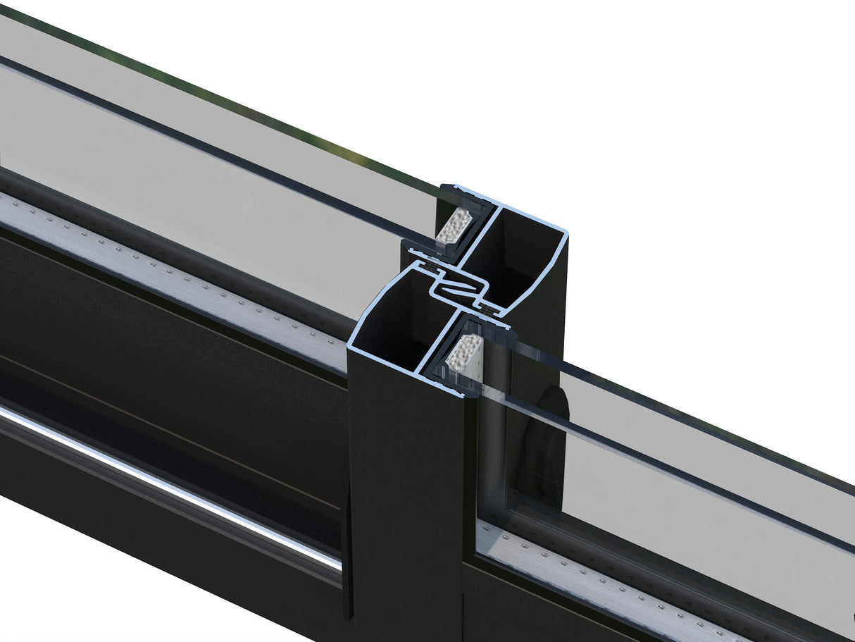 Lumi L (4,2x4,2 m | 16,6 m² | 120x120 mm) Kiinteä puu– ja lasipaviljonki pihaan