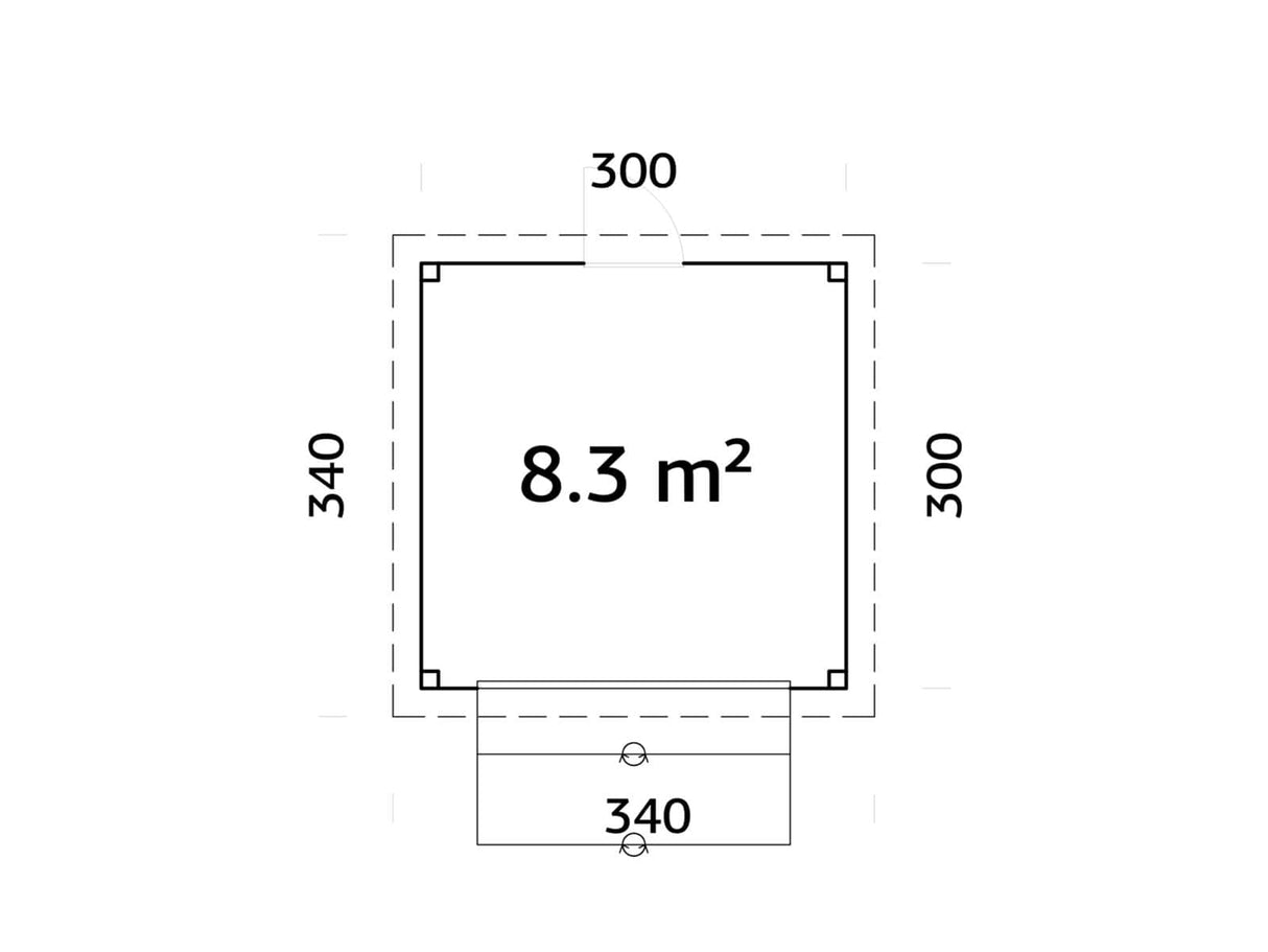 Lenna 304 (3x3m | 8,3m²)