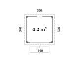 Lenna 304 (3x3m | 8,3m²)