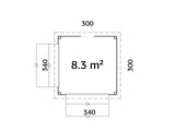 Lenna 305 (3x3m | 8,3m²)