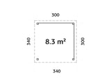 Lenna 302 (3x3m | 8,3m²)
