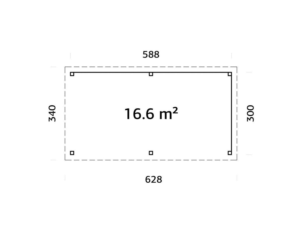 Lenna 309 (5,9x3m | 16,6m²)