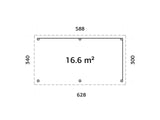 Lenna 309 (5,9x3m | 16,6m²)