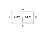 Lenna 310 (5,9x3m | 16,6m²)