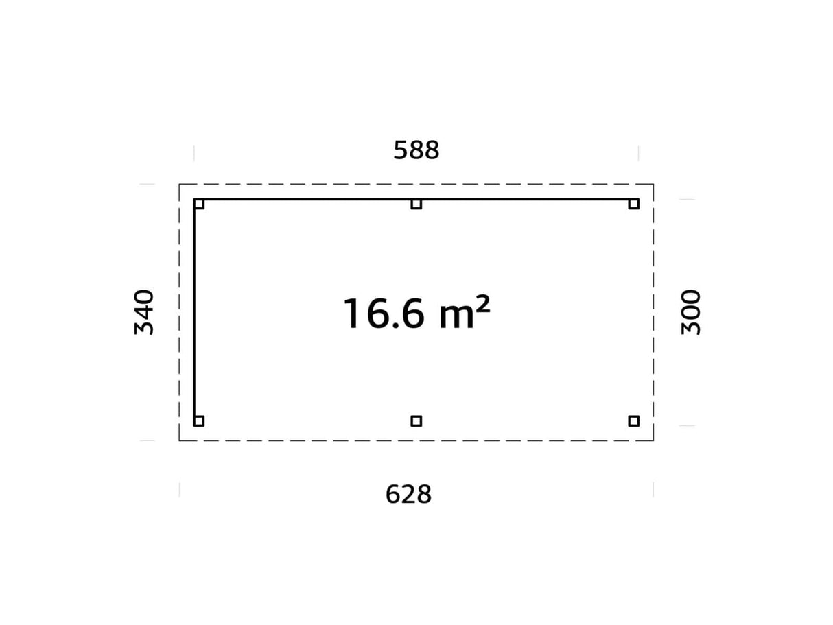 Lenna 309 (5,9x3m | 16,6m²)