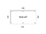 Lenna 309 (5,9x3m | 16,6m²)