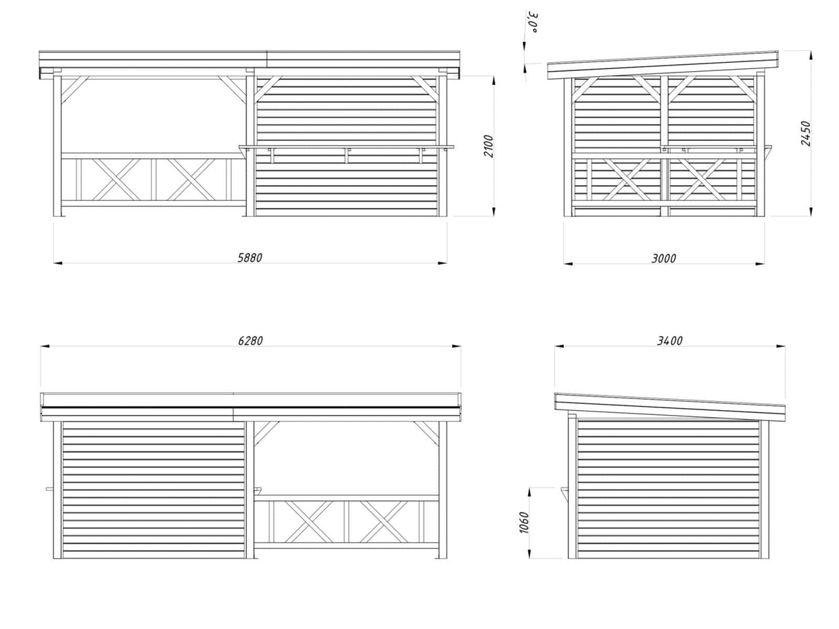 Lenna 310 (5,9x3m | 16,6m²)