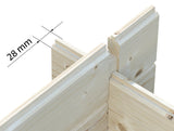 Puucee Petteri (1,4x1,6m | 1,5m² | 28mm)