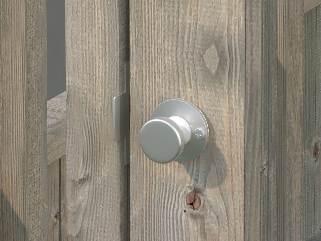 Emilia M+ (2,4x5,5 m | 8,2 + 4,0 m² | 18 mm) Kasvihuone ja työkaluvaja – painekyllästetty