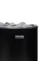 Narvi 9 kW sähkökiuas ja kiuaskivet