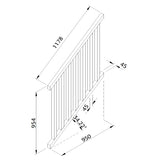 Aitaelelementti 'Siri 17, fence for stairs' (949x954)